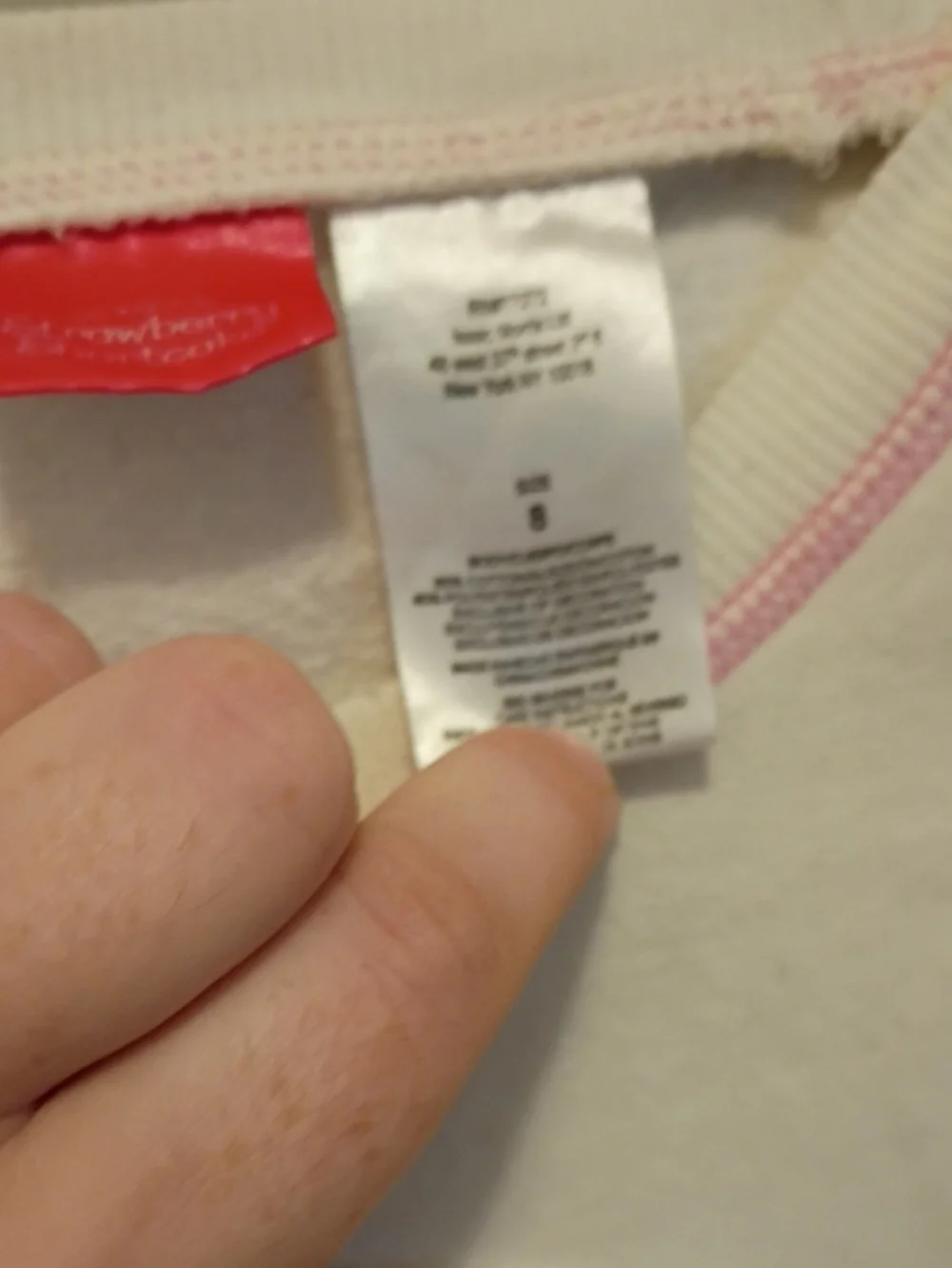 Vtg Strawberry Shortcake Sweatshirt Size 8